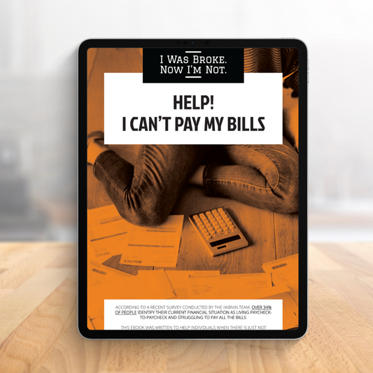 Help! I Can't Pay My Bills Ebook